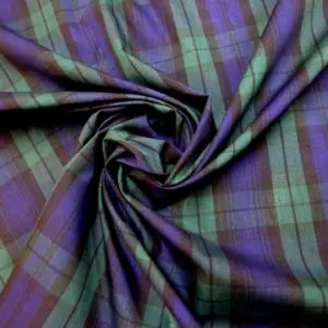 Tartan Fabric Poly Cotton Black Watch