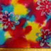 Batik Fabric Cotton Hand Printed Savana Island Blooms Multi Rainbow