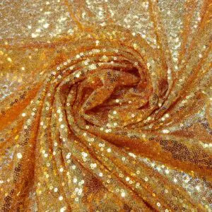 Sequin Blitz Fabric Gold