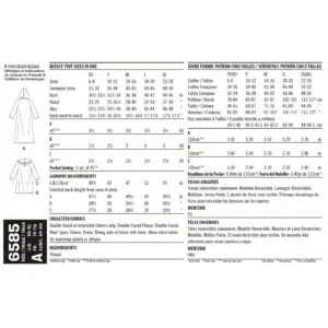 New Look Sewing Pattern 6585