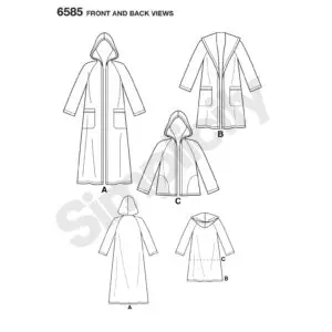 New Look Sewing Pattern 6585