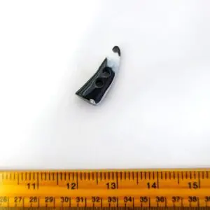 Toggle Buttons Imitation Bone Black White