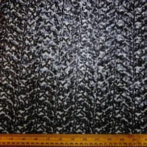 Sequin Blitz Fabric Matt Black