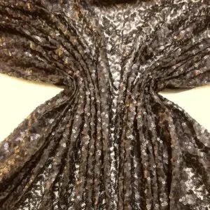 Sequin Blitz Fabric Matt Brown