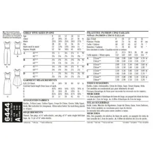 New Look Sewing Pattern 6444