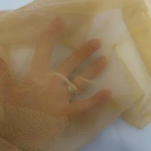 Stretch Body Netting Mesh Fabric Nude Tone