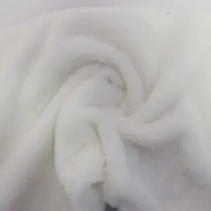 Faux Fur Fabric Premier Plush white