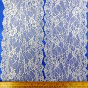 Lace Trimming 18.5cm Wide Stretch Code 6507