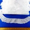 Edinburgh Broderie Anglais Gathered Lace Trim 4.5cm Wide White
