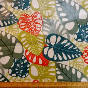 PVC Tabling Fabric Jungle Vibes Green