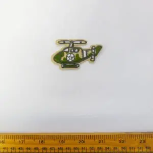 Sew On Motif Army Helicopter