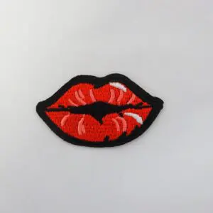 Sew On Motif Lips