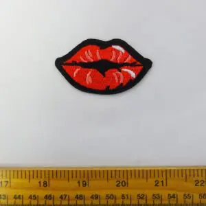 Sew On Motif Lips