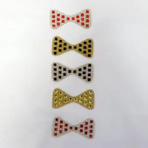 Diamante Jewel Motif Bow