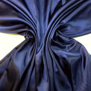 Silky Satin Fabric navy
