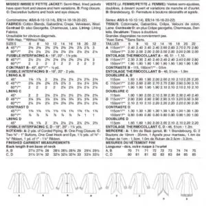 Butterick Sewing Pattern 6602