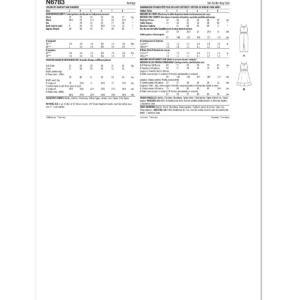 New Look Sewing Pattern 6783