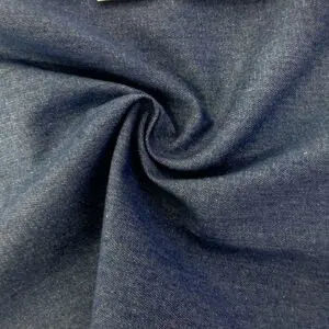 Cotton Stone Washed Mill Dyed Denim Fabric Indigo
