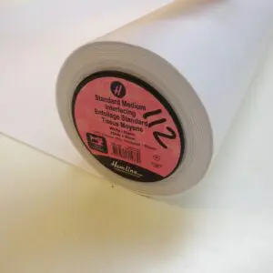 Interfacing White Medium Weight Sew In Code 112