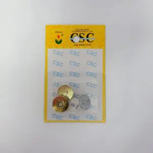 Magnetic Bag Clasp silver