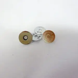 Magnetic Bag Clasp silver