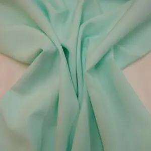 Panama Suiting Fabric Polyester Code Gin Aquamarine