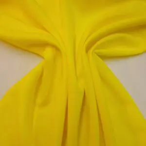 Panama Suiting Fabric Polyester Code Gin Canary Yellow