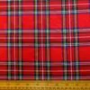 Suiting Fabric Tartan Royal Stewart Red