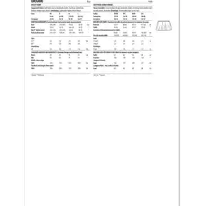 Butterick Sewing Pattern 6986 Wrap and Go Skirt.