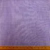 Gingham Fabric Polycotton 3mm purple