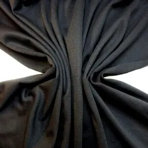 Jersey Fabric Ponte Roma Black
