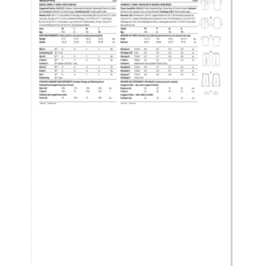 Butterick Sewing Pattern 6949