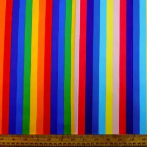 Cotton Fabric Stripe Seaside