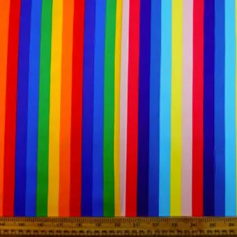 Cotton Fabric Stripe Seaside