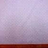 Polyester Cotton Fabric Pea Spot White On lilac