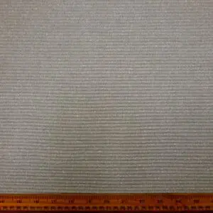 Ribbed Jersey Fabric Metallic Silver