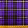 Suiting Fabric Tartan Fife Purple