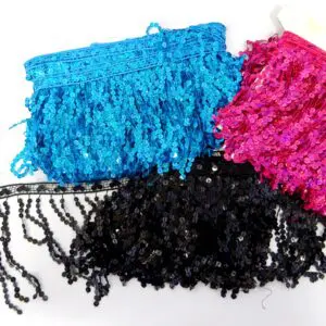 Sequin Hologram Fringe Trimming