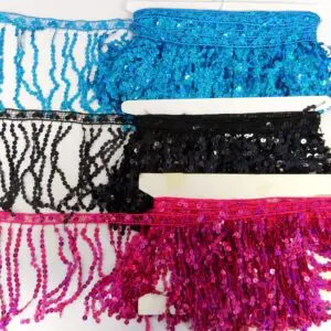 Sequin Hologram Fringe Trimming