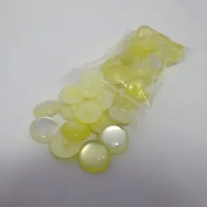 Buttons Bag Ivory Pearl Shanked Buttons 24mm