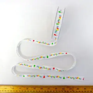 Ribbon Happy Birthday Multi 15mm