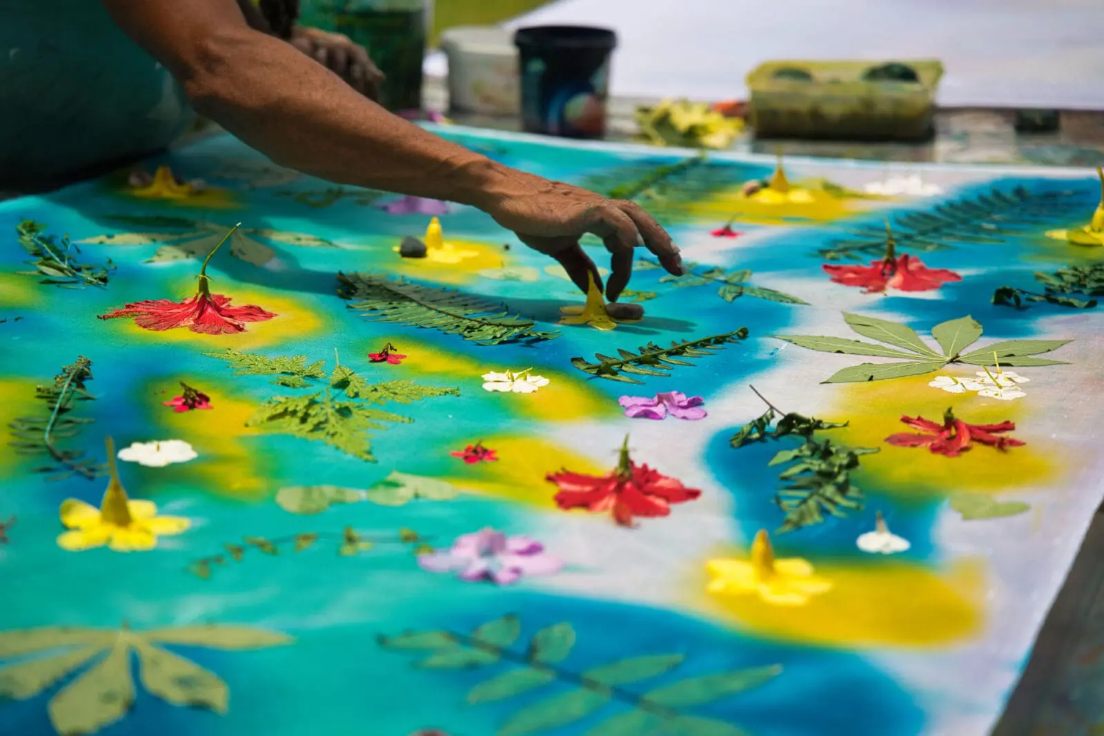 Making Batik Fabrics