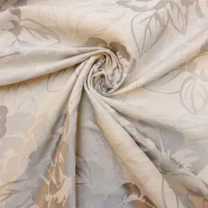 Curtain Fabric Rocky Rose Silver Grey