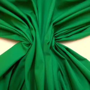 Drill Fabric Polyester Cotton Emerald Green 1