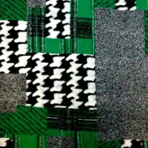 Coating Fabric Scottish Gambit Check Emerald