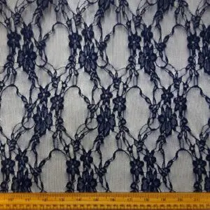 Lace Fabric Stretch Natasha Navy