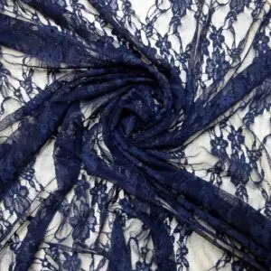 Lace Fabric Stretch Natasha Navy