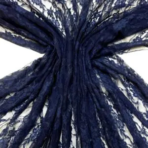 Lace Fabric Stretch Natasha Navy