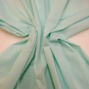 Polyester Cotton Fabric Spot On Pastels mint