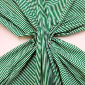 Polyester Cotton Fabric Toothbrush Stripe